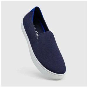 Rothy's The Original Slip On Sneaker Shoes Solid Black Knit Women’s Size W9